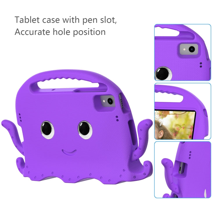 For Lenovo M10 Plus TB-X606 10.3 Octopus Style EVA PC Tablet Case(Purple) - Lenovo by PMC TechLife | Online Shopping South Africa | PMC TechLife | Buy Now Pay Later Mobicred