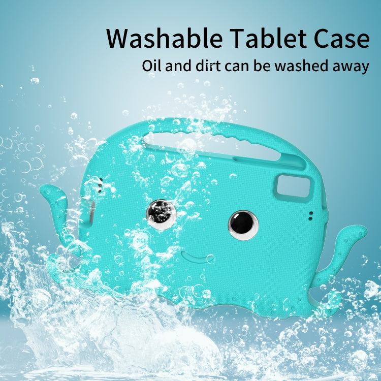 For Lenovo M10 Plus TB-X606 10.3 Octopus Style EVA PC Tablet Case(Glacial Green) - Lenovo by PMC TechLife | Online Shopping South Africa | PMC TechLife | Buy Now Pay Later Mobicred
