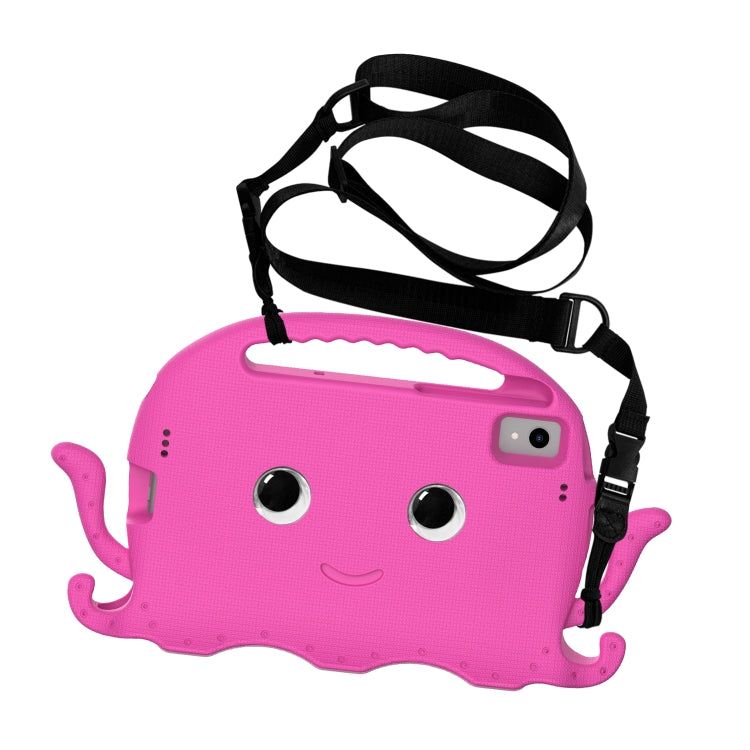 For Lenovo K10 TB-X6C6F 10.3 Octopus Style EVA PC Tablet Case(Rose Red) - Lenovo by PMC TechLife | Online Shopping South Africa | PMC TechLife | Buy Now Pay Later Mobicred