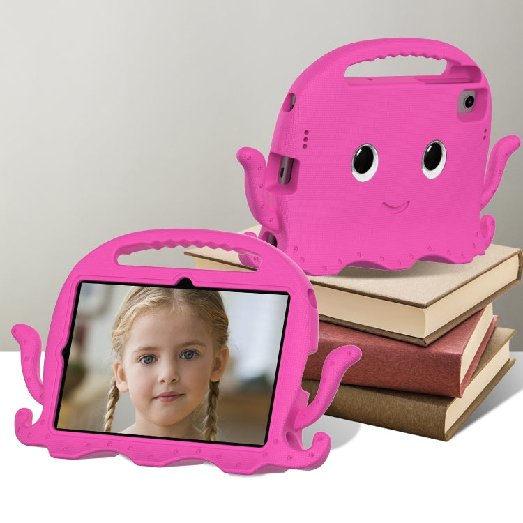 For Lenovo K10 TB-X6C6F 10.3 Octopus Style EVA PC Tablet Case(Rose Red) - Lenovo by PMC TechLife | Online Shopping South Africa | PMC TechLife | Buy Now Pay Later Mobicred