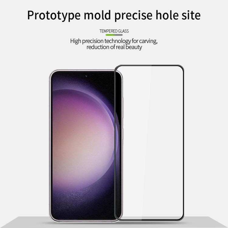 For Samsung Galaxy S24 5G MOFI 9H 3D Explosion-proof Curved Screen Tempered Glass Film(Black) - free shipping - PMC TechLife - Order now!