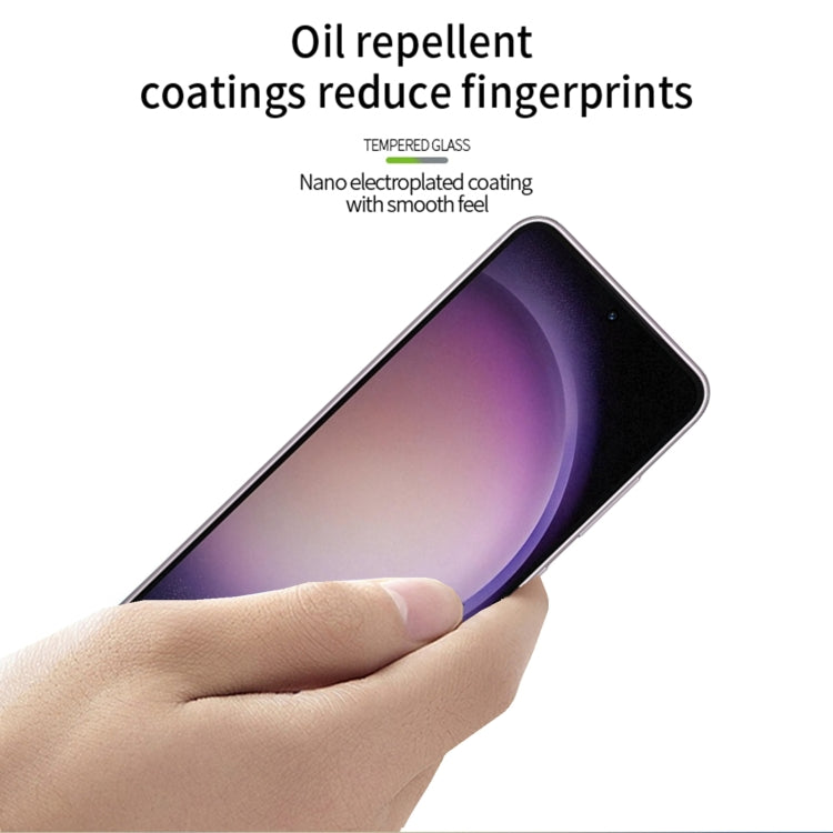 For Samsung Galaxy S24+ 5G MOFI 9H 3D Explosion-proof Curved Screen Tempered Glass Film(Black) - free shipping - PMC TechLife - Order now!