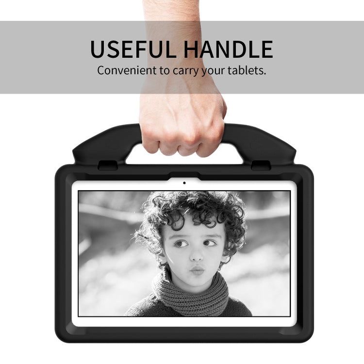 For Lenovo Tab M10 3rd Gen 10.1 TB-328 Thumb Bracket EVA Shockproof Tablet Case(Black) - free shipping - PMC TechLife - Order now!