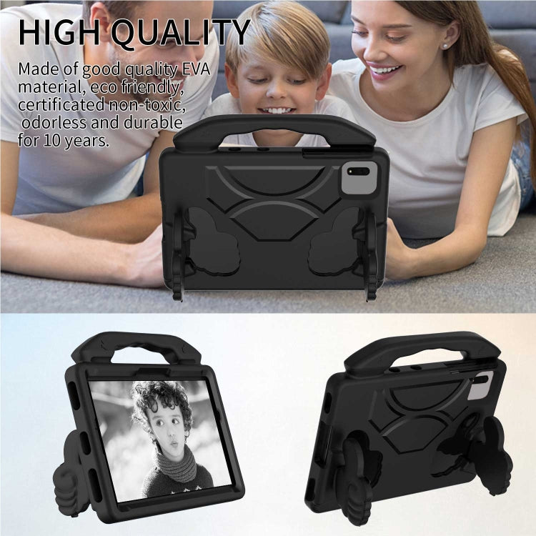 For  Lenovo Tab M11 /Xiaoxin Pad 11 2024 Thumb Bracket EVA Shockproof Tablet Case(Black) - Lenovo by PMC Jewellery | Online Shopping South Africa | PMC Jewellery | Buy Now Pay Later Mobicred
