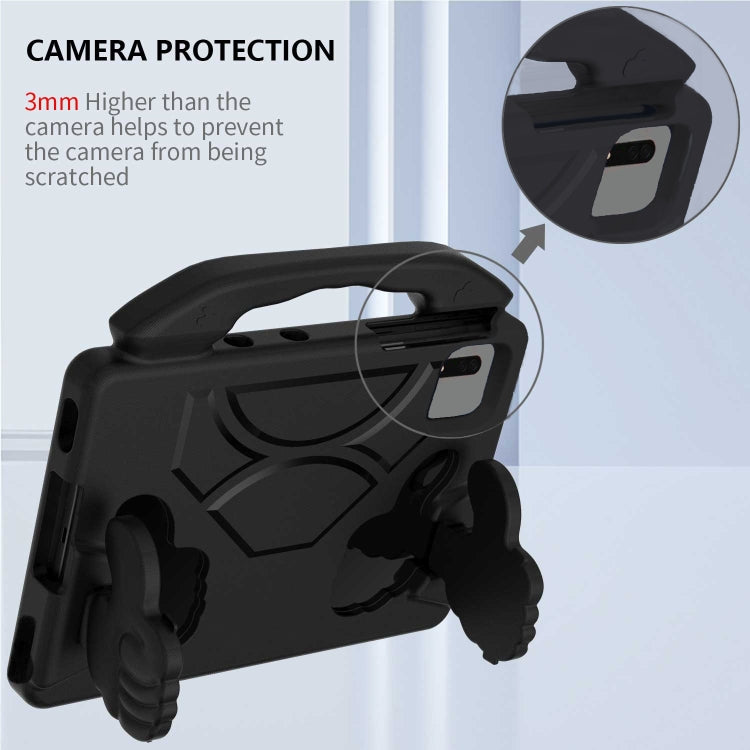 For  Lenovo Tab M11 /Xiaoxin Pad 11 2024 Thumb Bracket EVA Shockproof Tablet Case(Black) - Lenovo by PMC Jewellery | Online Shopping South Africa | PMC Jewellery | Buy Now Pay Later Mobicred