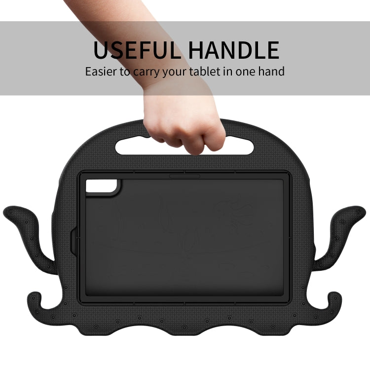 For Lenovo Tab M9 2023 Octopus Style EVA Hybrid PC Shockproof Tablet Case with Strap(Black) - Lenovo by PMC TechLife | Online Shopping South Africa | PMC TechLife | Buy Now Pay Later Mobicred