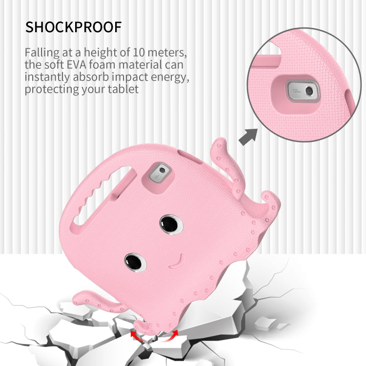 For Lenovo Tab M9 2023 Octopus Style EVA Hybrid PC Shockproof Tablet Case with Strap(Pink) - Lenovo by PMC TechLife | Online Shopping South Africa | PMC TechLife | Buy Now Pay Later Mobicred