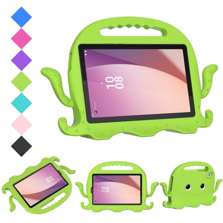 For Lenovo Tab M9 2023 Octopus Style EVA Hybrid PC Shockproof Tablet Case with Strap(Grass Green) - Lenovo by PMC TechLife | Online Shopping South Africa | PMC TechLife | Buy Now Pay Later Mobicred