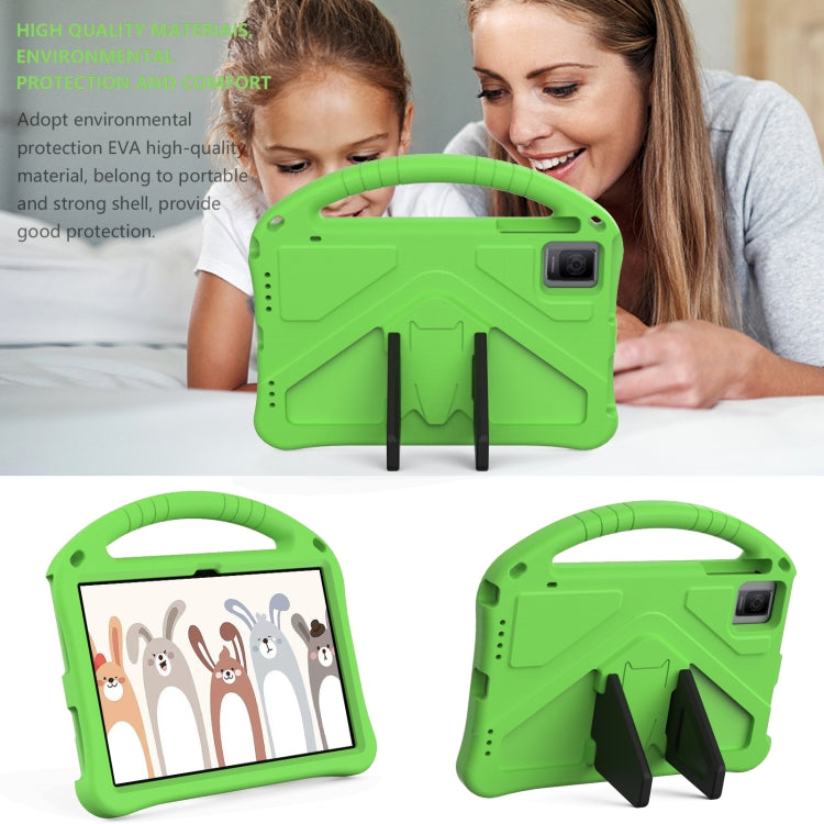 For TCL Tab 10 Gen2 10.36 2023 EVA Shockproof Tablet Case with Holder(Green) - Others by PMC TechLife | Online Shopping South Africa | PMC TechLife | Buy Now Pay Later Mobicred