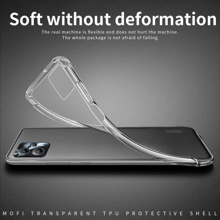 For Motorola Moto G13 / G23 MOFI Ming Series Ultra-thin TPU Phone Case(Transparent) - Motorola Cases by MOFI | Online Shopping South Africa | PMC TechLife | Buy Now Pay Later Mobicred