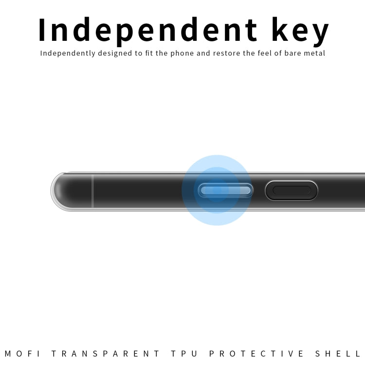 For Sony Xperia 1 V MOFI Ming Series Ultra-thin TPU Phone Case(Transparent) - Sony Cases by MOFI | Online Shopping South Africa | PMC TechLife