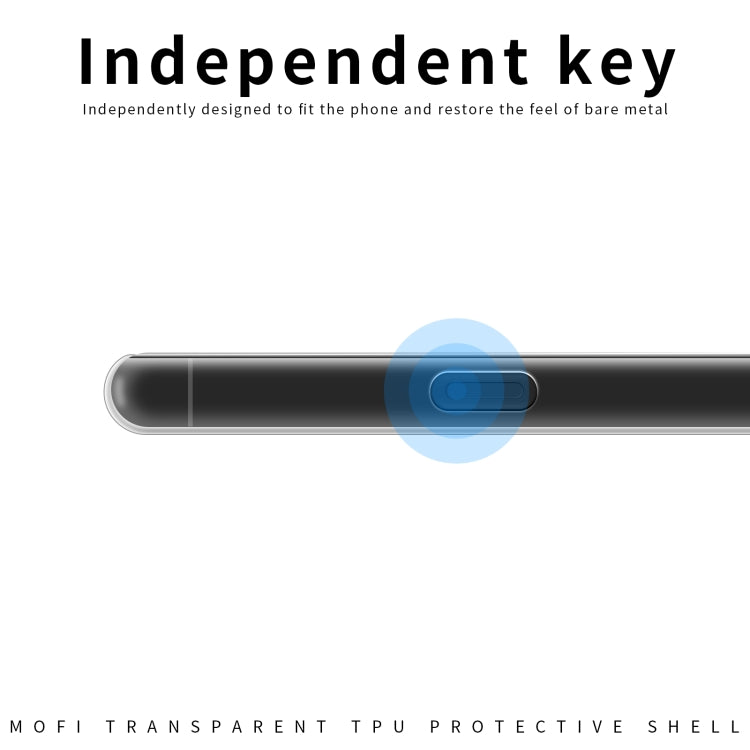 For OnePlus Nord CE 3 MOFI Ming Series Ultra-thin TPU Phone Case(Transparent) - OnePlus Cases by MOFI | Online Shopping South Africa | PMC TechLife