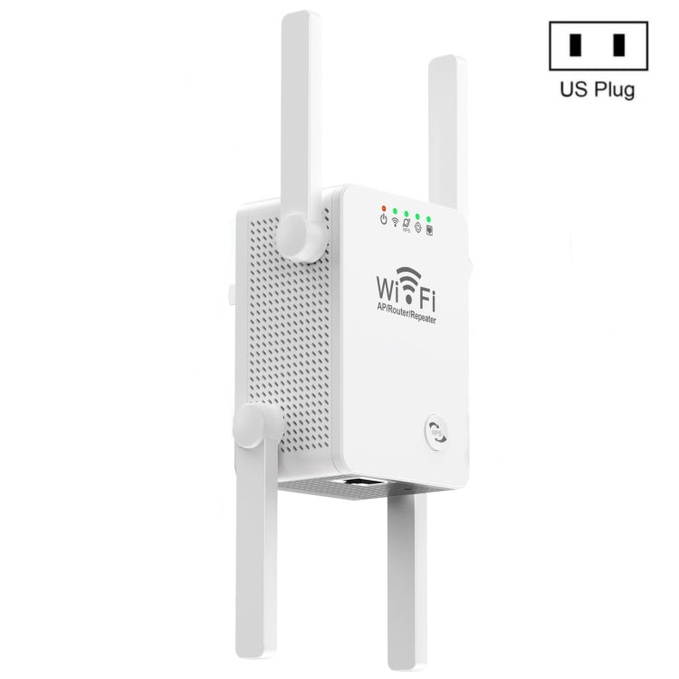 U8 300Mbps Wireless WiFi Repeater Extender Router Wi-Fi Signal Amplifier WiFi Booster(US Plug) - Broadband Amplifiers by PMC TechLife | Online Shopping South Africa | PMC TechLife