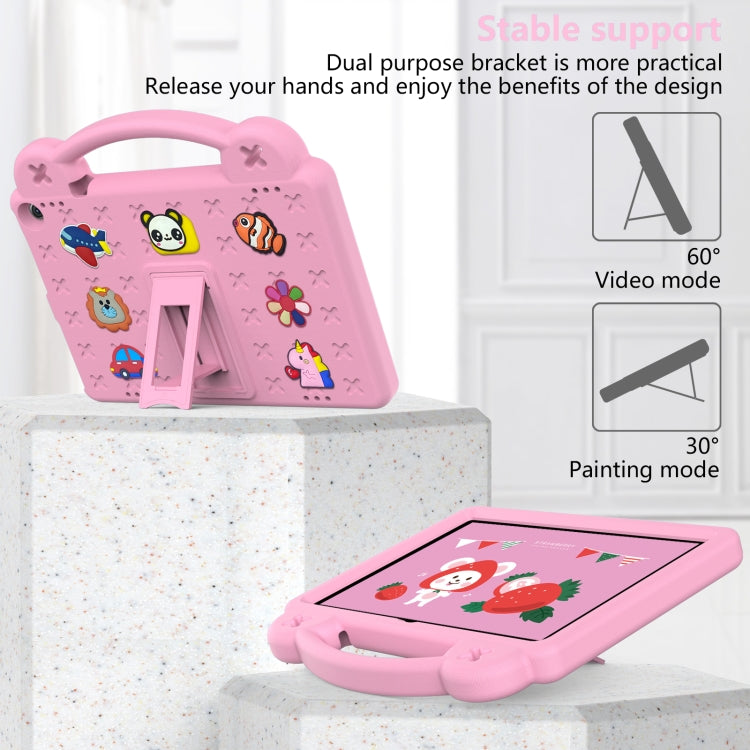 For Walmart Onn 10.1 2022 / 100071485 Handle Kickstand Children EVA Shockproof PC Tablet Case(Pink) - Others by PMC TechLife | Online Shopping South Africa | PMC TechLife | Buy Now Pay Later Mobicred