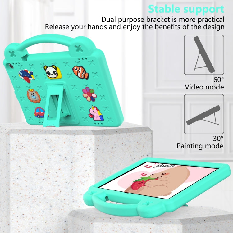 For Walmart Onn 10.1 2022 / 100071485 Handle Kickstand Children EVA Shockproof PC Tablet Case(Mint Green) - Others by PMC TechLife | Online Shopping South Africa | PMC TechLife | Buy Now Pay Later Mobicred