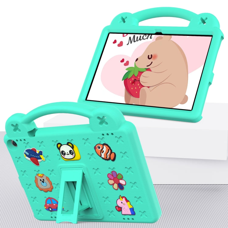 For Walmart Onn 10.1 2022 / 100071485 Handle Kickstand Children EVA Shockproof PC Tablet Case(Mint Green) - Others by PMC TechLife | Online Shopping South Africa | PMC TechLife | Buy Now Pay Later Mobicred