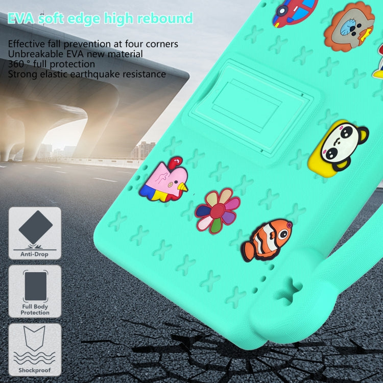 For Walmart Onn 10.1 2022 / 100071485 Handle Kickstand Children EVA Shockproof PC Tablet Case(Mint Green) - Others by PMC TechLife | Online Shopping South Africa | PMC TechLife | Buy Now Pay Later Mobicred