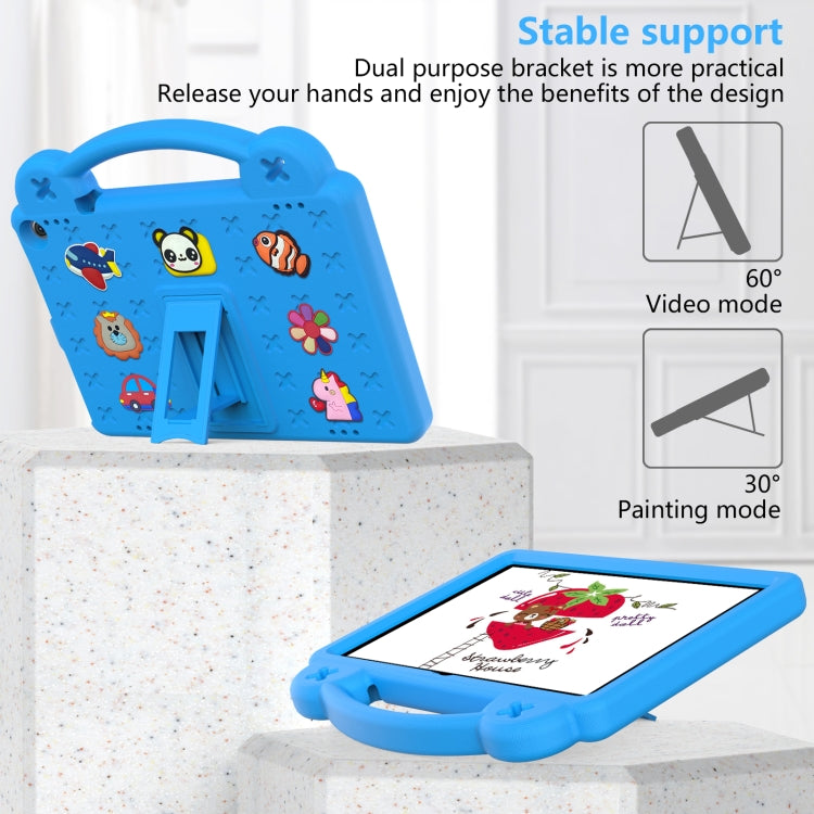 For Walmart Onn 10.1 2022 / 100071485 Handle Kickstand Children EVA Shockproof PC Tablet Case(Sky Blue) - Others by PMC TechLife | Online Shopping South Africa | PMC TechLife | Buy Now Pay Later Mobicred