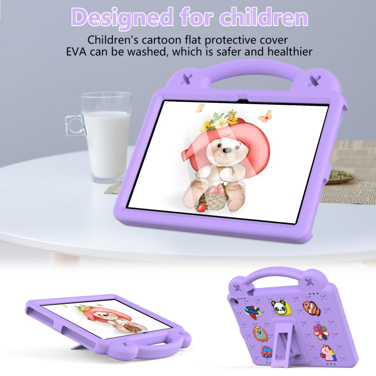 For Walmart Onn 10.1 2022 / 100071485 Handle Kickstand Children EVA Shockproof PC Tablet Case(Light Purple) - Others by PMC TechLife | Online Shopping South Africa | PMC TechLife | Buy Now Pay Later Mobicred