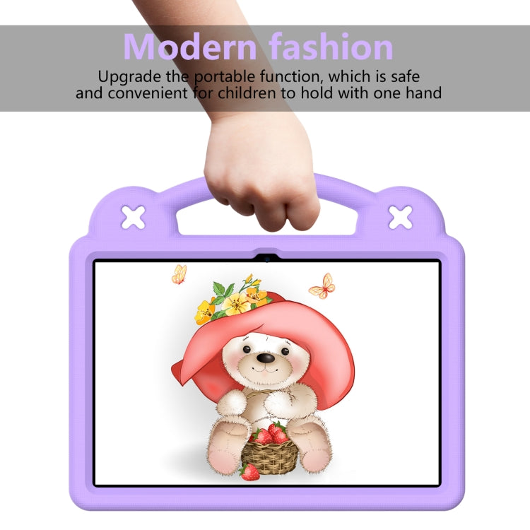For Walmart Onn 10.1 2022 / 100071485 Handle Kickstand Children EVA Shockproof PC Tablet Case(Light Purple) - Others by PMC TechLife | Online Shopping South Africa | PMC TechLife | Buy Now Pay Later Mobicred