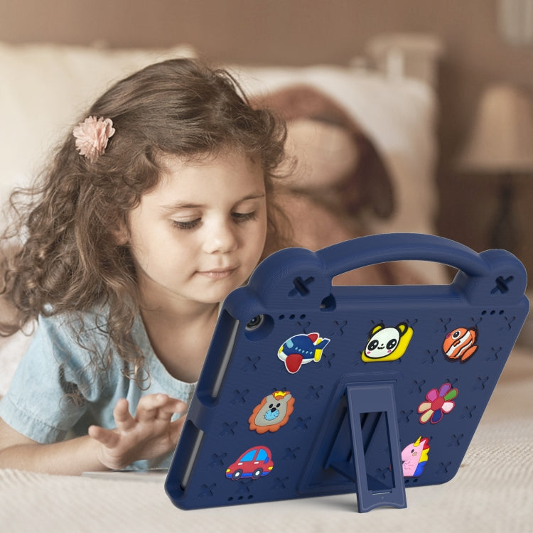 For Walmart Onn 10.1 2022 / 100071485 Handle Kickstand Children EVA Shockproof PC Tablet Case(Navy Blue) - Others by PMC TechLife | Online Shopping South Africa | PMC TechLife | Buy Now Pay Later Mobicred