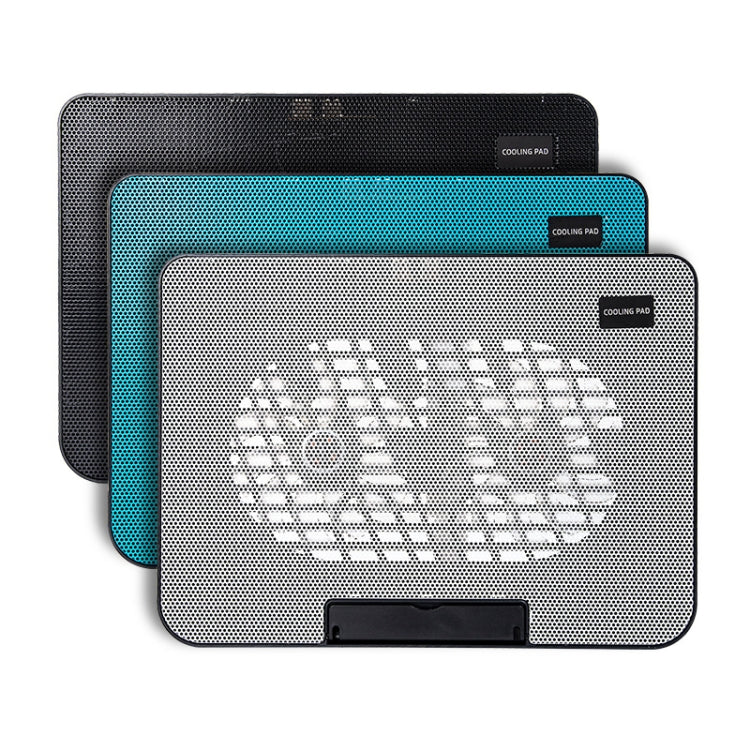 N99 USB Dual Fan Hollow Carved Design Heat Dissipation Laptop Cooling Pad(Blue) - Cooling Pads by PMC Jewellery | Online Shopping South Africa | PMC Jewellery | Buy Now Pay Later Mobicred