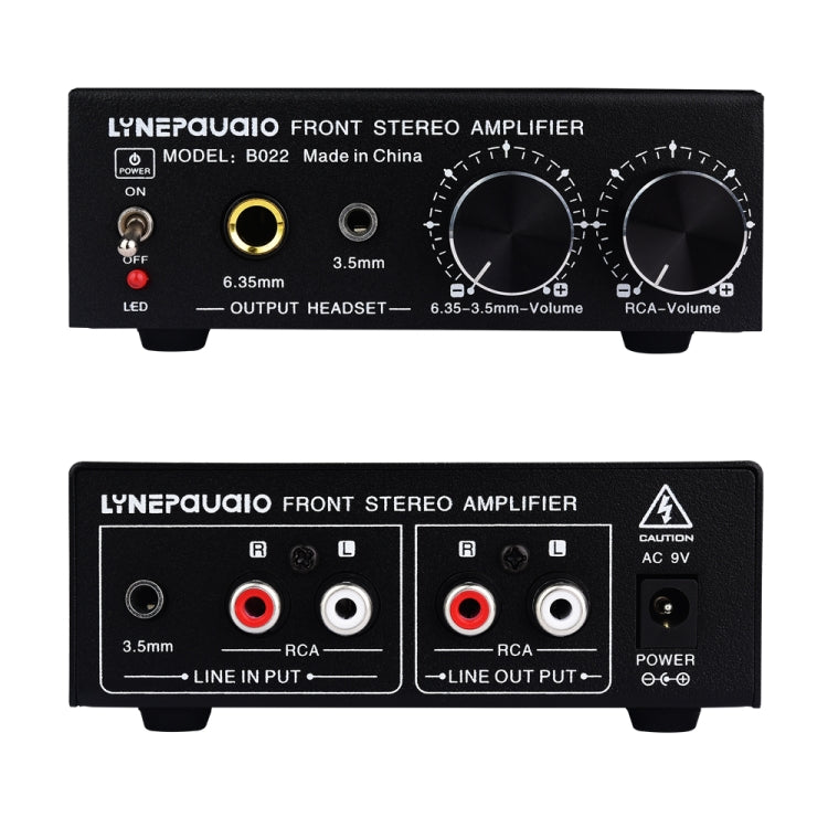 B022 Pre-Stereo Signal Amplifier Volume Booster Headphones Active Speaker Preamp Audio Amplifier -  by PMC TechLife | Online Shopping South Africa | PMC TechLife | Buy Now Pay Later Mobicred