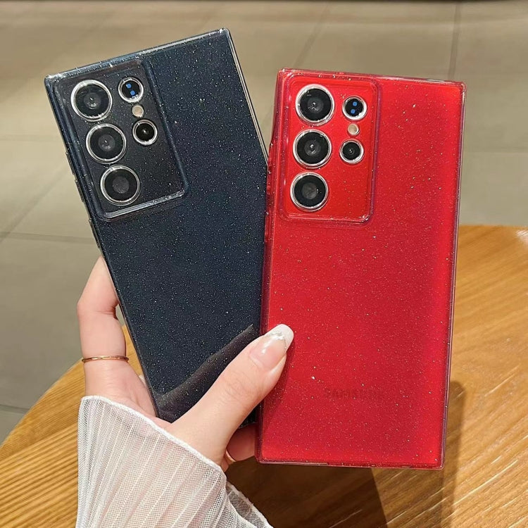 For Samsung Galaxy S25 Ultra 5G Jelly Glitter Solid Color TPU Phone Case(Gray) - Galaxy S25 Ultra 5G Cases by PMC TechLife | Online Shopping South Africa | PMC TechLife | Buy Now Pay Later Mobicred