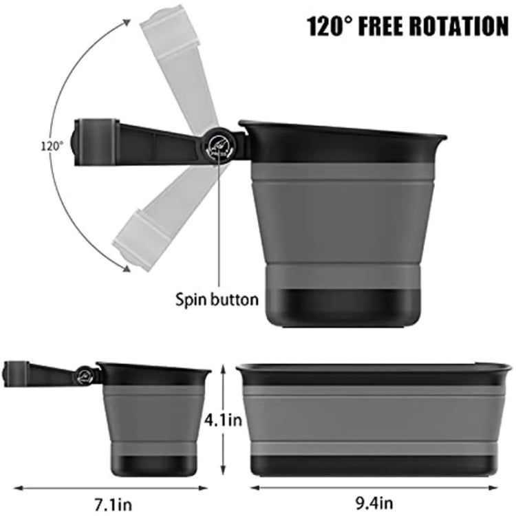 L65 Car Can Be Contraction And Expanded And Storing Car Vanity Mirror Car Storage Box - Stowing Tidying by PMC TechLife | Online Shopping South Africa | PMC TechLife | Buy Now Pay Later Mobicred