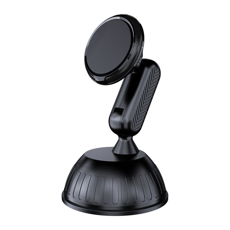 208-C Black 360 Degree Rotation Dashboard Windshield Magnetic Mobile Phone Car Holder - Car Holders by PMC TechLife | Online Shopping South Africa | PMC TechLife | Buy Now Pay Later Mobicred