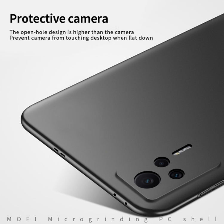 For Xiaomi Redmi K60E MOFI Frosted Ultra-thin PC Hard Case(Black) - Xiaomi Cases by MOFI | Online Shopping South Africa | PMC TechLife
