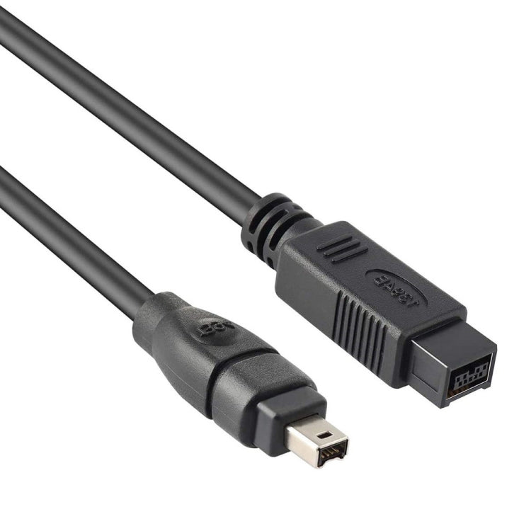 JUNSUNMAY FireWire High Speed Premium DV 800 9 Pin Male To FireWire 400 4 Pin Male IEEE 1394 Cable, Length:3m - free shipping - PMC Jewellery - Order now!
