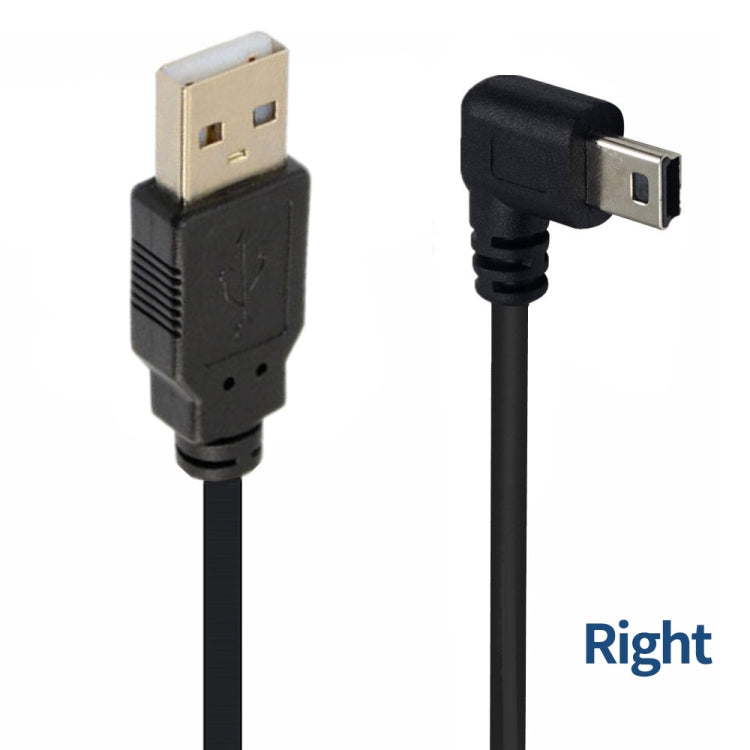 JUNSUNMAY 5 Feet USB A 2.0 to Mini B 5 Pin Charger Cable Cord, Length: 1.5m(Right) - USB Cable by JUNSUNMAY | Online Shopping South Africa | PMC TechLife | Buy Now Pay Later Mobicred