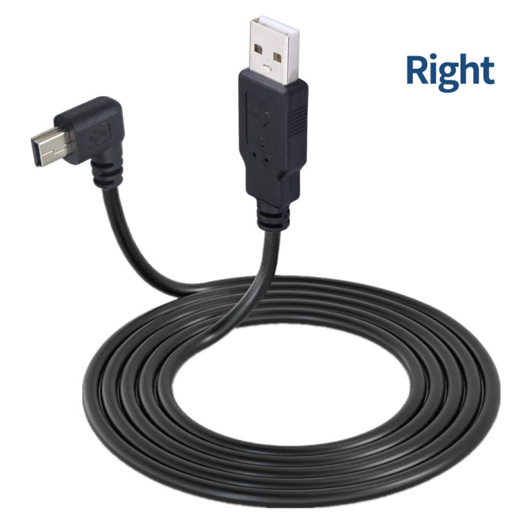 JUNSUNMAY 5 Feet USB A 2.0 to Mini B 5 Pin Charger Cable Cord, Length: 1.5m(Right) - USB Cable by JUNSUNMAY | Online Shopping South Africa | PMC TechLife | Buy Now Pay Later Mobicred