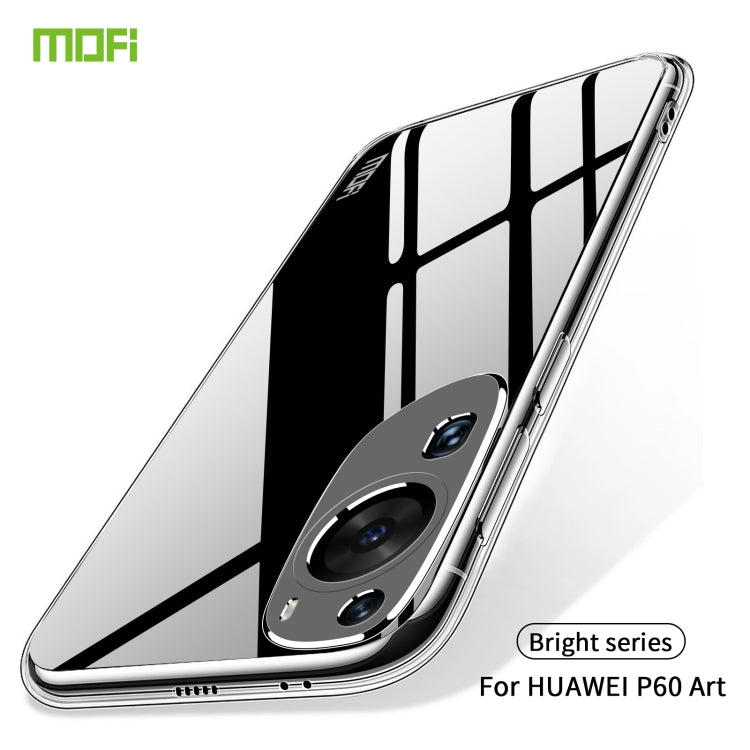 For Huawei P60 Art MOFI Ming Series Ultra-thin TPU Phone Case(Transparent) - Huawei Cases by MOFI | Online Shopping South Africa | PMC TechLife