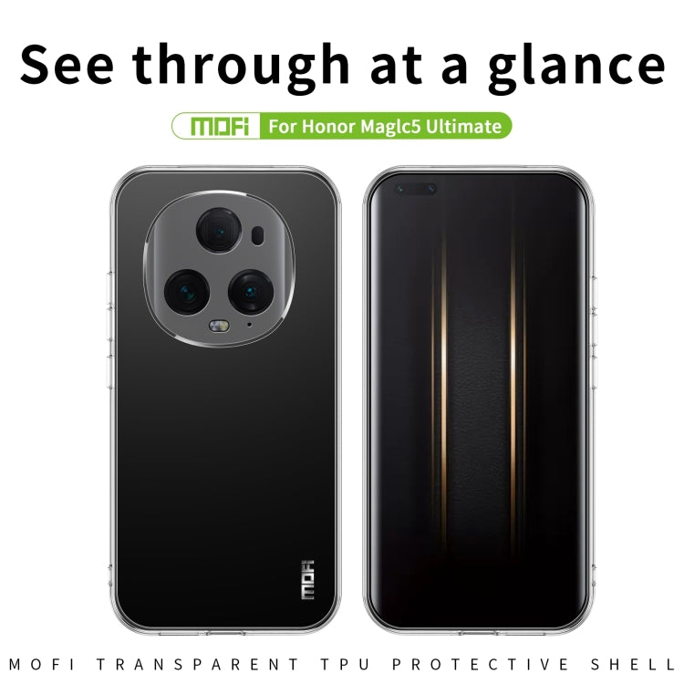For Honor Magic5 Ultimate MOFI Ming Series Ultra-thin TPU Phone Case(Transparent) - free shipping - PMC TechLife - Order now!