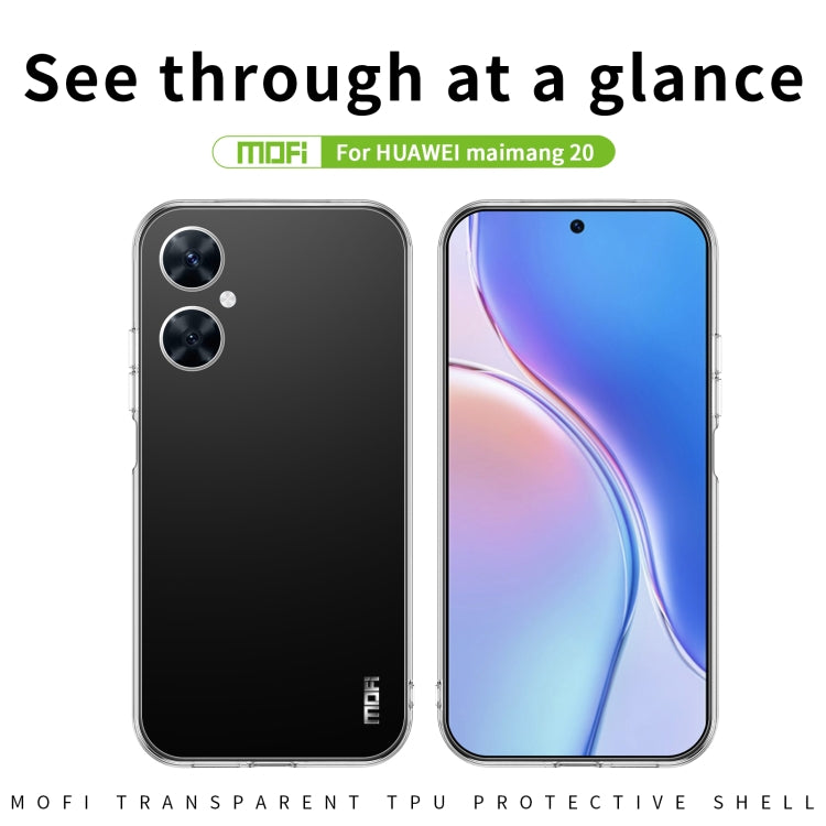 For Huawei maimang20 MOFI Ming Series Ultra-thin TPU Phone Case(Transparent) - Huawei Cases by MOFI | Online Shopping South Africa | PMC TechLife
