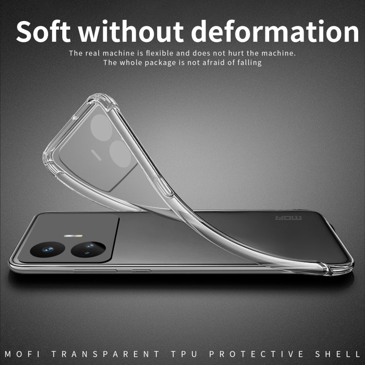 For Realme GT Neo5 SE MOFI Ming Series Ultra-thin TPU Phone Case(Transparent) - Realme Cases by MOFI | Online Shopping South Africa | PMC TechLife