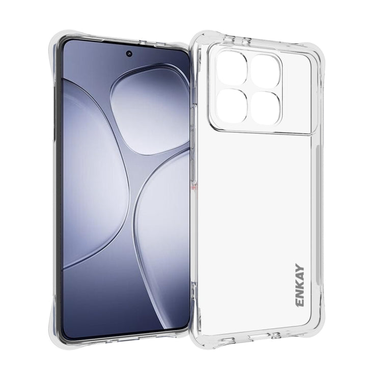 For Redmi K70 Ultra ENKAY Hat-Prince Transparent TPU Shockproof Phone Case - free shipping - PMC Jewellery - Order now!
