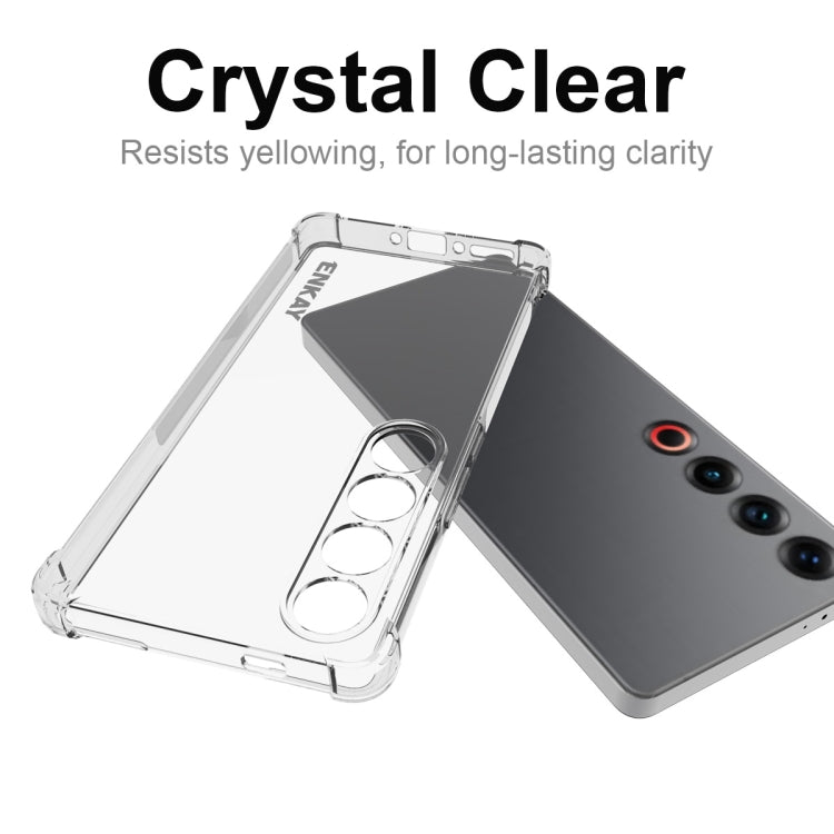 For Meizu 21 Pro ENKAY Hat-Prince Transparent TPU Shockproof Phone Case - free shipping - PMC Jewellery - Order now!