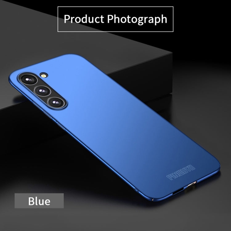 For Samsung Galaxy S23+ 5G PINWUYO Magnetic Magsafe Frosted PC Ultra-thin Hard Phone Case(Blue) - free shipping - PMC TechLife - Order now!