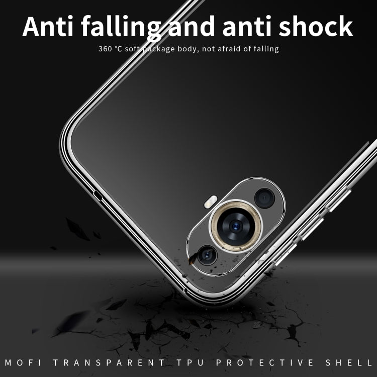 For Huawei nova 11 Pro MOFI Ming Series Transparent Ultra-thin TPU Phone Case - free shipping - PMC TechLife - Order now!