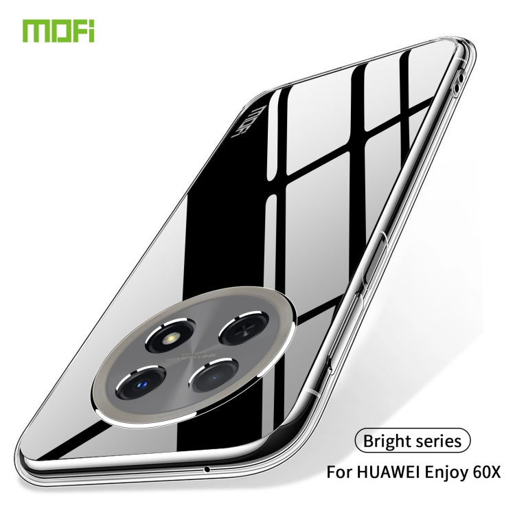 For Huawei Enjoy 60X MOFI Ming Series Transparent Ultra-thin TPU Phone Case - Huawei Cases by MOFI | Online Shopping South Africa | PMC TechLife | Buy Now Pay Later Mobicred