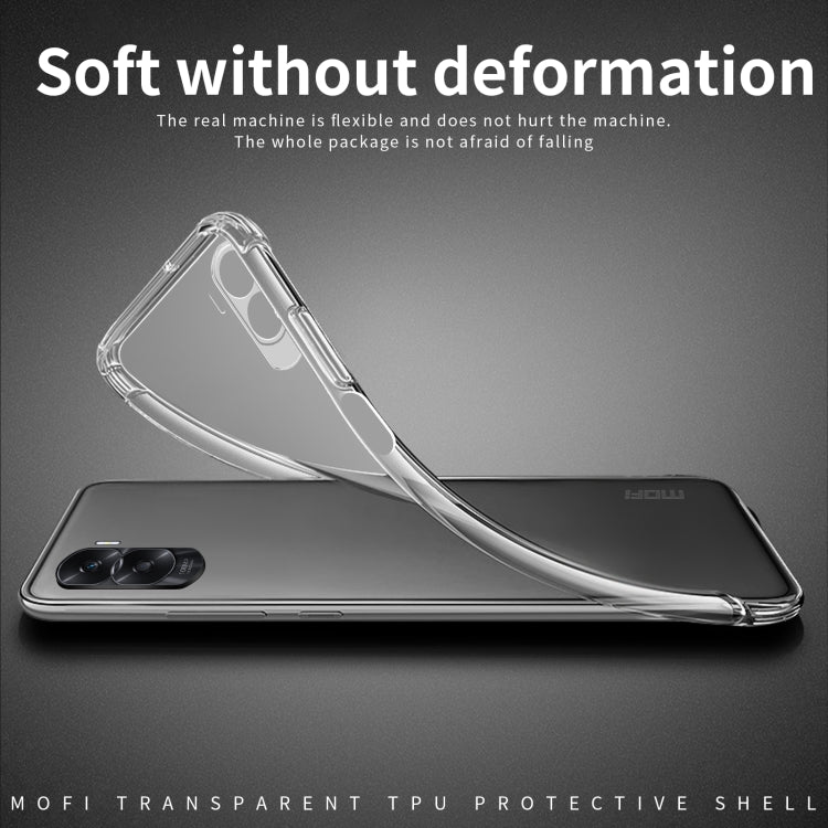 For Honor X50i MOFI Ming Series Transparent Ultra-thin TPU Phone Case - Honor Cases by MOFI | Online Shopping South Africa | PMC TechLife | Buy Now Pay Later Mobicred