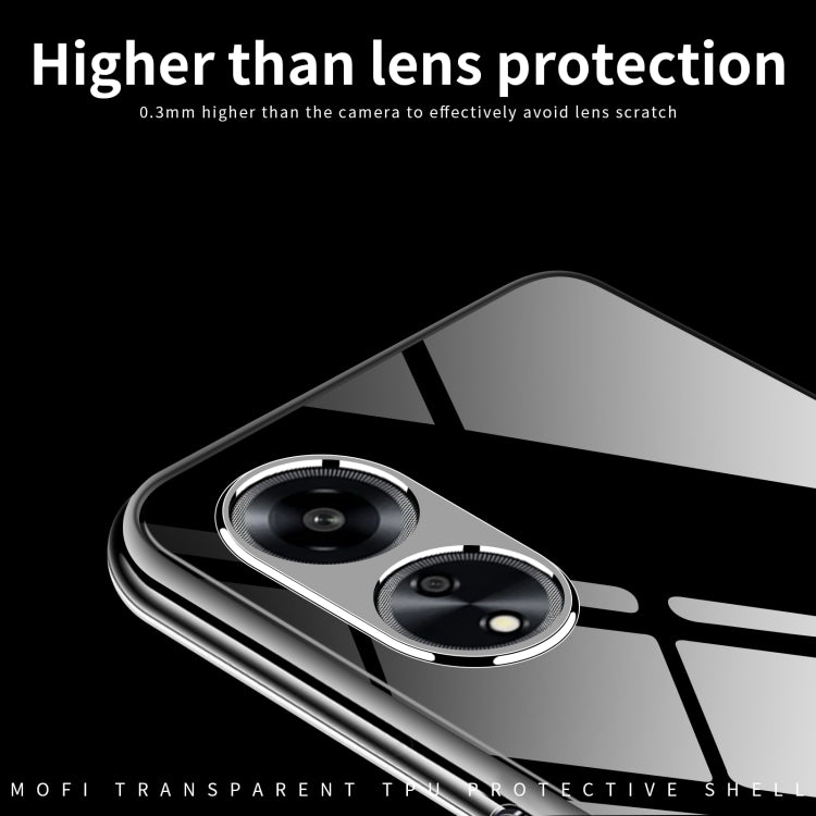 For OPPO A1 5G MOFI Ming Series Ultra-thin TPU Phone Case(Transparent) - OPPO Cases by MOFI | Online Shopping South Africa | PMC TechLife