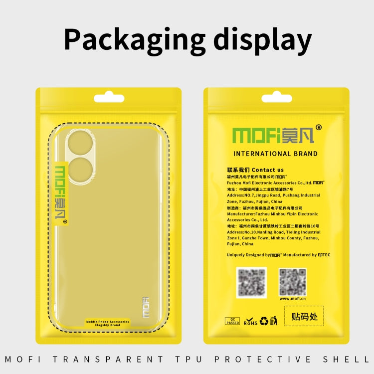 For OPPO A1 5G MOFI Ming Series Ultra-thin TPU Phone Case(Transparent) - OPPO Cases by MOFI | Online Shopping South Africa | PMC TechLife