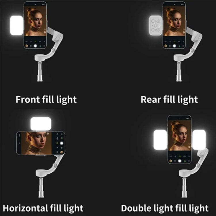 GBL01 LED Gimbal Light Camera Fill Light Double Lamp -  by PMC TechLife | Online Shopping South Africa | PMC TechLife | Buy Now Pay Later Mobicred