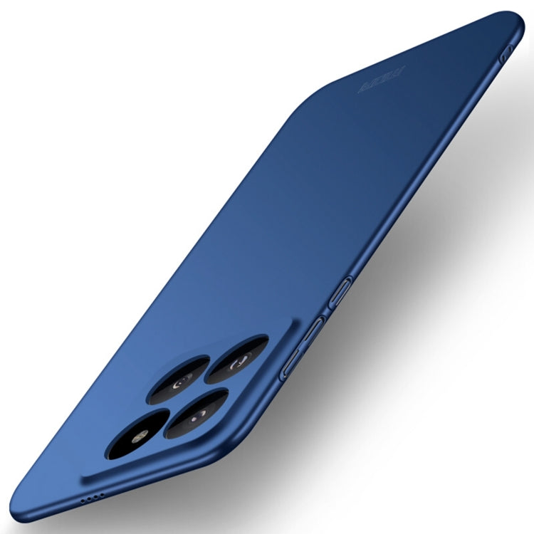 For Xiaomi 14 Pro MOFI Micro-Frosted PC Ultra-thin Hard Phone Case(Blue) - 14 Pro Cases by MOFI | Online Shopping South Africa | PMC TechLife | Buy Now Pay Later Mobicred
