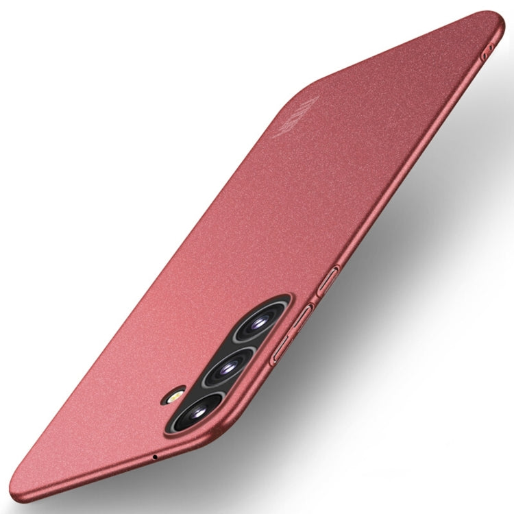 For Samsung Galaxy A35 5G MOFI Fandun Series Frosted PC Ultra-thin All-inclusive Phone Case(Red) - Galaxy Phone Cases by MOFI | Online Shopping South Africa | PMC TechLife | Buy Now Pay Later Mobicred