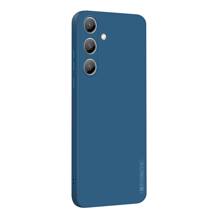 For Samsung Galaxy S24 5G PINWUYO Sense Series Liquid Silicone TPU Phone Case(Blue) - free shipping - PMC Jewellery - Order now!